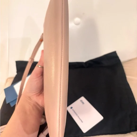 Saint Laurent YSL “Teen” Monogram Tassle Blush Leather Small Crossbody Bag - Picture 8 of 14